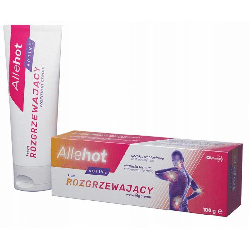 Allehot Active - Krem rozgrzewający intensywne ciepło dla zmęczonych mięśni i stawów -100g