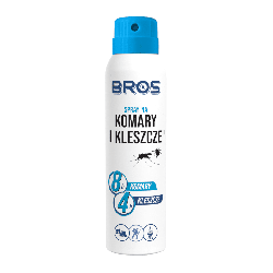 Bros Spray na komary - Skuteczna ochrona przed ukąszeniami owadów i pajęczaków - 90 ml