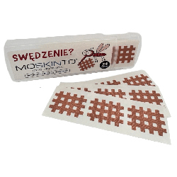 Moskinto Moskito Guard - Plastry na skórę łagodzące swędzenie po ukąszeniu komarów - 24 sztuki