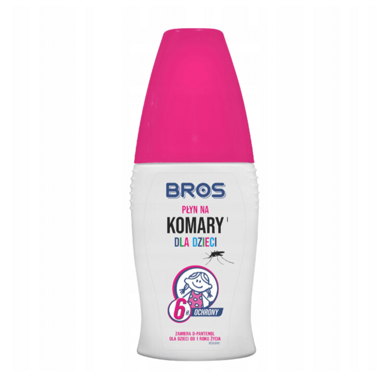 Bros Płyn dla dzieci na komary - Dla dzieci od 1 roku życia - 50 ml