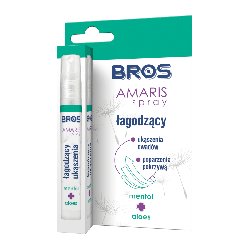 Bros Amaris spray łagodzący - Łagodzi ukąszenia owadów - 9 ml