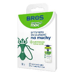 Bros Zielona Moc Przynęta do pułapki na muchy - Silny środek wabiący - 30 g
