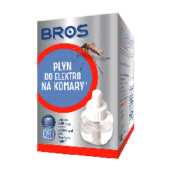 Bros Płyn do elektro na komary -  Skuteczna ochrona aż na 60 nocy - 1 sztuka
