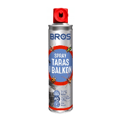 Bros Spray taras i balkon - Zwalcza owady latające, biegające i pajęczaki - 400 ml