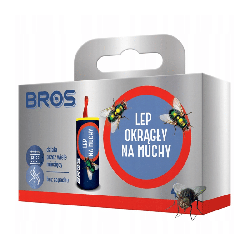 Bros Lep Okrągły Na Muchy - Ochrony przed uciążliwymi owadami - 4szt