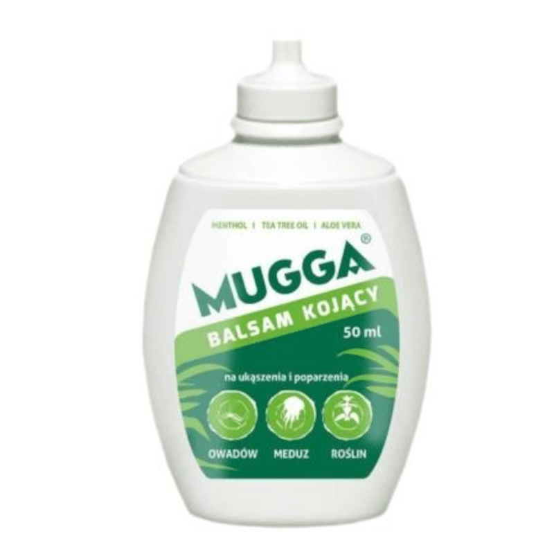 MUGGA balsam kojący - Działa kojąco po ukąszeniach owadów - 50 ml 