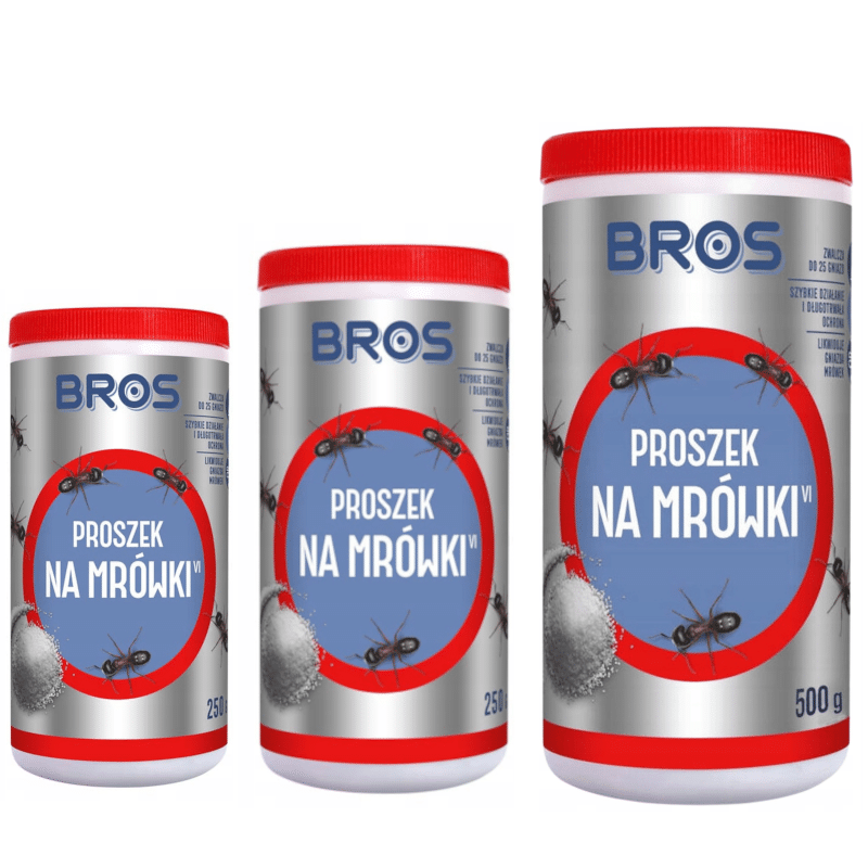 Bros Proszek na mrówki - 100g, 250g oraz 500g