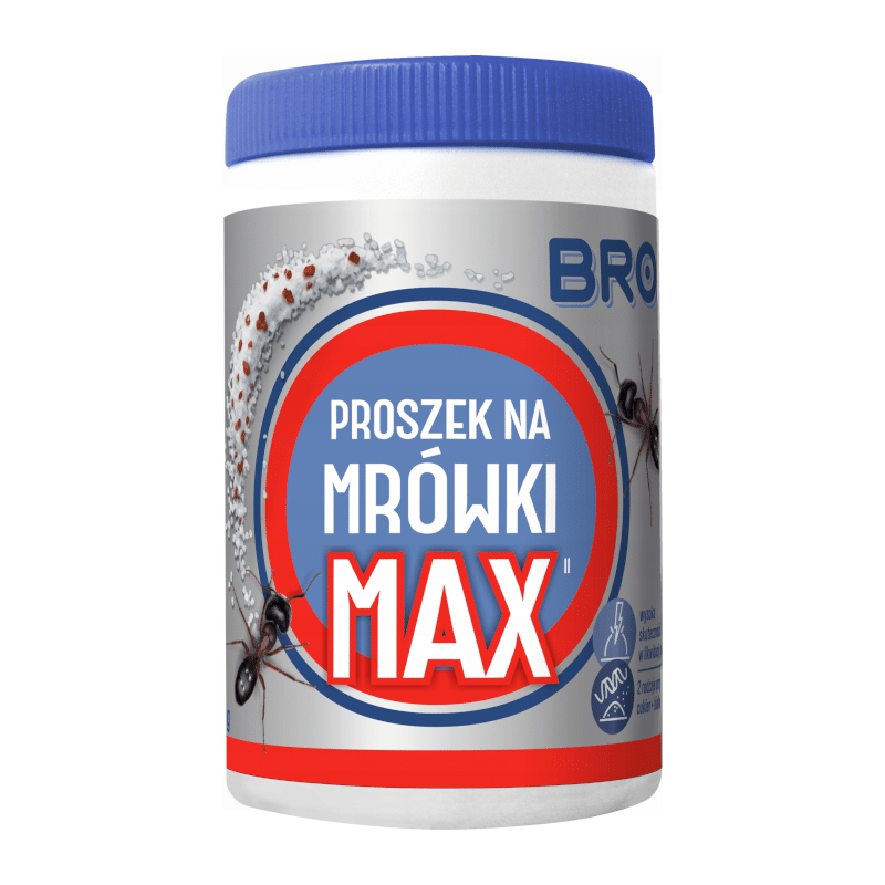 Bros Proszek na mrówki MAX - Profesjonalny środek owadobójczy - 100 g