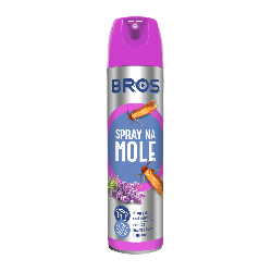 Bros Spray na mole - Zwalcza mole oraz ich jaja i larwy - 150 ml