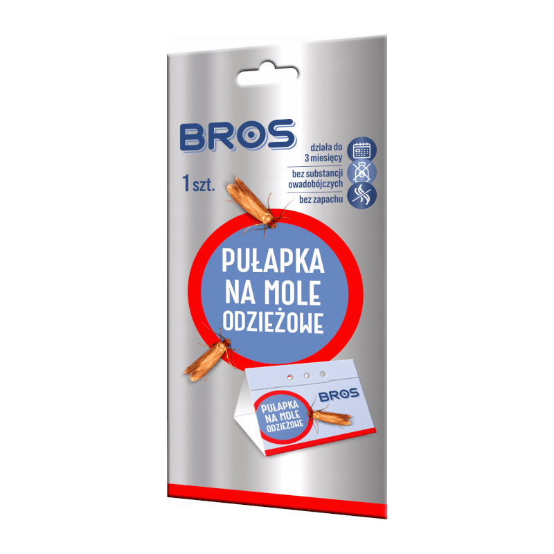 Bros Pułapka na mole odzieżowe - 1 sztuka