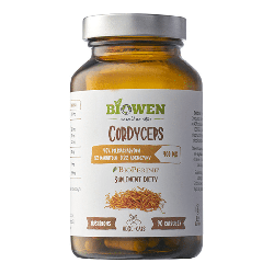 Cordyceps Biowen - Ekstrakt z Cordyceps Sinensis moc energii i odporności - 90 kapsułek