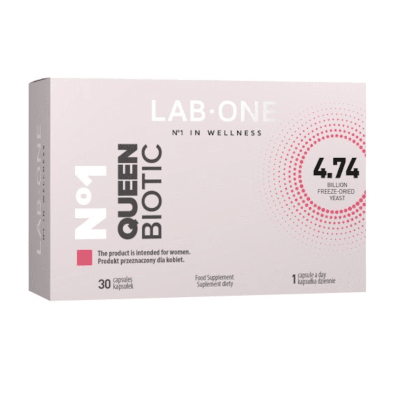 N°1 QueenBiotic LAB ONE - Wsparcie zdrowia jelit - 30 kapsułek