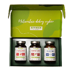 Zestaw dla Taty Biowen - Hepa Strong Complex, Cardiovita Complex i Jabłczan Magnezu z Witaminą B6