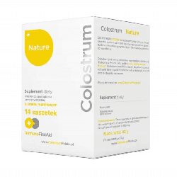 Colostrum Nature Colostrum Polska - Naturalne wsparcie odporności - 14 saszetek