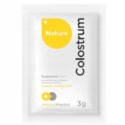 Colostrum Nature saszetka Colostrum Polska - Dawka odporności, witalności i regeneracji - 1 saszetka 3 gramy