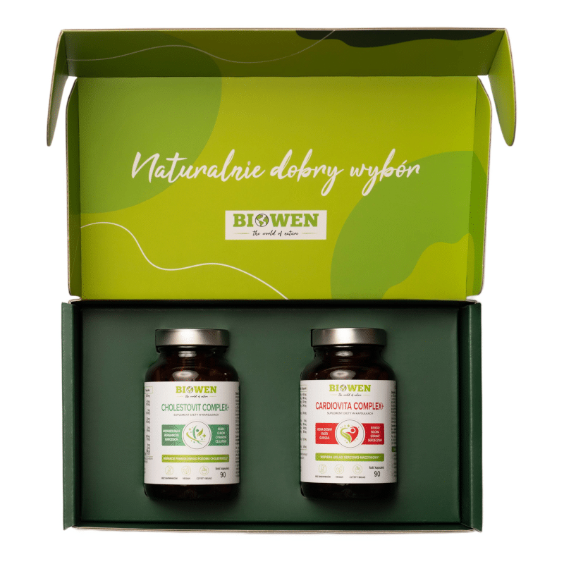 Zestaw dla Babci i Dziadka Biowen - Cardiovita Complex oraz Cholestovit Complex
