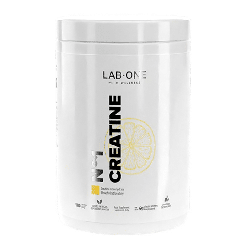 Creatine Lab One - Monohydrat kreatyny w proszku - 500g o smaku neutralnym i cytrynowym