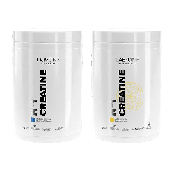 Creatine Lab One - Monohydrat kreatyny w proszku - 500g o smaku neutralnym i cytrynowym