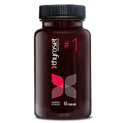 Thyroset suplement diety Norsa Pharma- Trzystopniowa formuła dla wsparcia tarczycy i odporności - 3x45 kapsułek