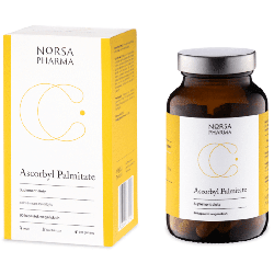 Ascorbyl Palmitate Norsa Pharma - Witamina C, połączenie kwasu palmitynowego z kwasem askorbinowym - 90 kapsułek
