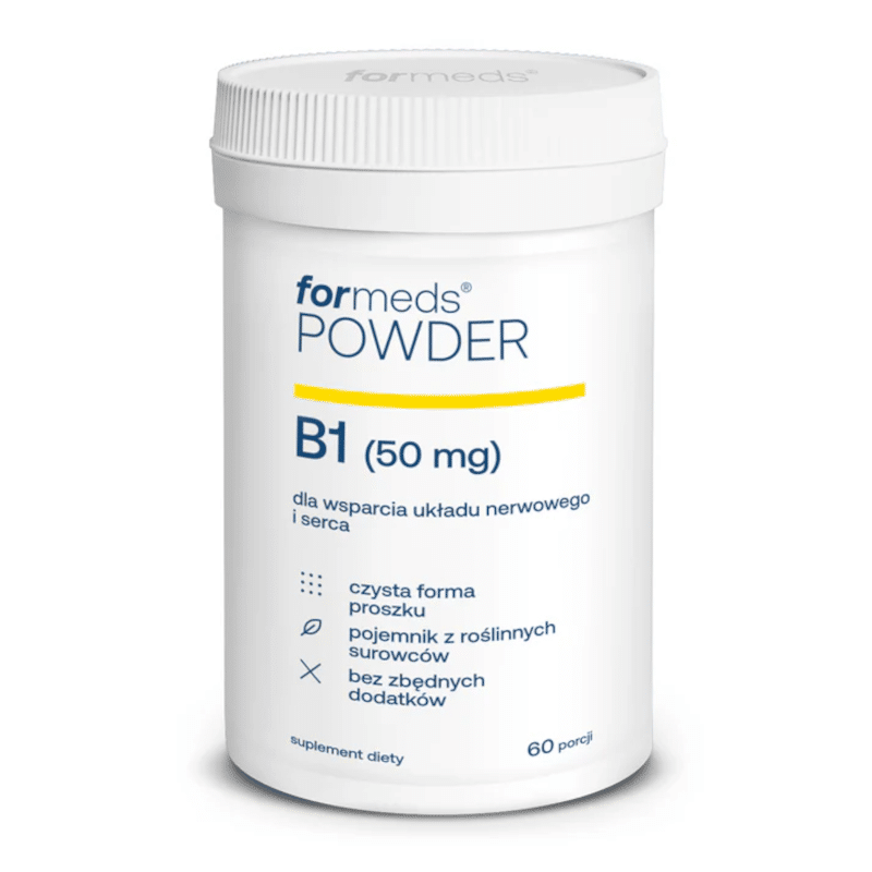Witamina B1 Formeds - Wsparcie układu nerwowego - 60 porcji