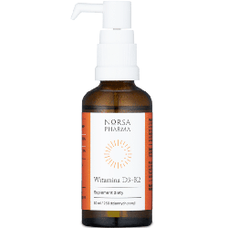 Witamina D3 i K2 Norsa Pharma - Dawka naturalnych witamin dla prawidłowego funkcjonowania organizmu - 50 ml