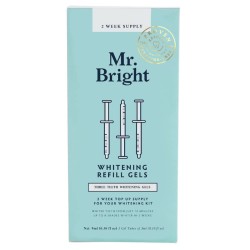 Żel do wybielania zębów Mr. Bright Whitening Refill Gels - opakowanie uzupełniające 3 strzykawki