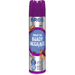 Bros spray na owady biegające- Zwalcza i chroni przed karaluchami, mrówkami, pluskwami i rybikami - 300 ml