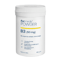 Powder B3 50mg Formeds - Dla prawidłowej pracy układu nerwowego - 60 porcji