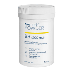 Powder B5 200mg Formeds - Prawidłowy metabolizm energetyczny - 60 porcji
