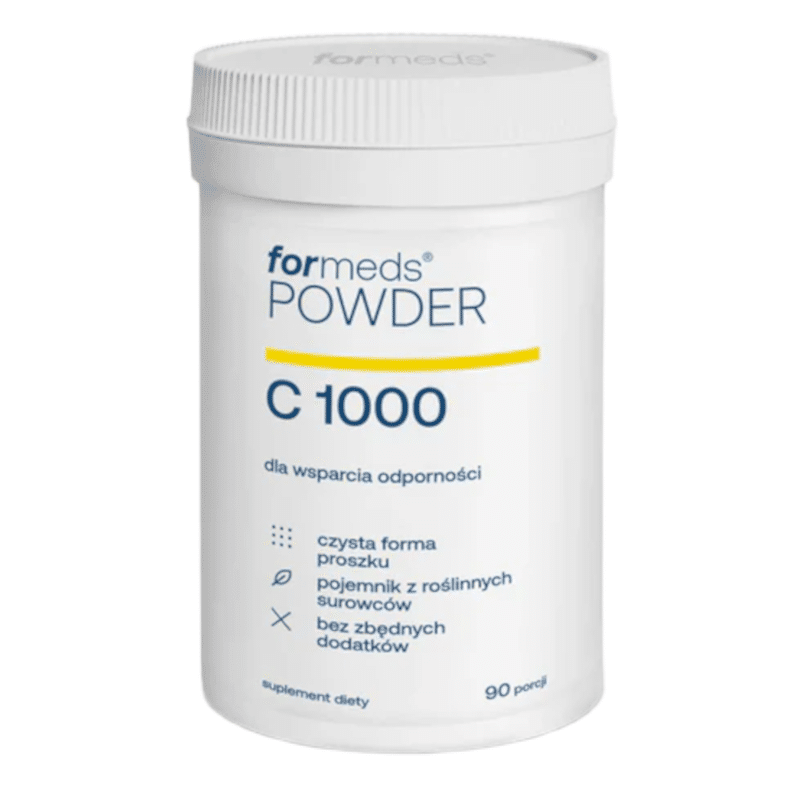 Powder C1000 Formeds - Wysoko przyswajalna forma witaminy C - 90 porcji