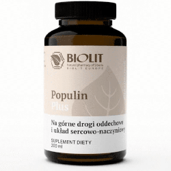 Populin Plus BIOLIT - Na górne drogi oddechowe i układ sercowo-naczyniowy - 200 ml