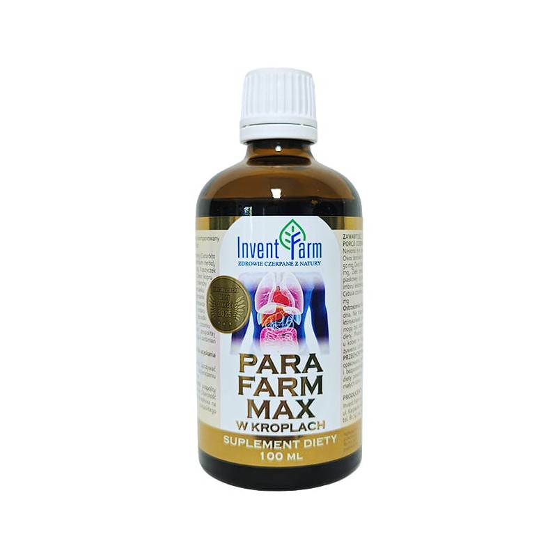 Para Farm Max plus Invent Farm - Wsparcie przewodu pokarmowego - 100 ml