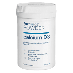 Powder calcium D3 Formeds - Utrzymanie zdrowych kości i zębów - 60 porcji