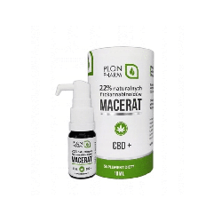 Olejek CBD+ Macerat 22% Plon Pharm – Naturalne wsparcie i równowaga – 10 ml