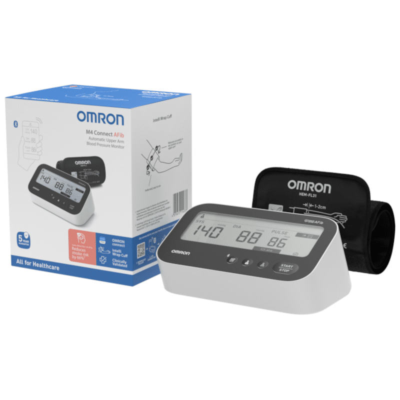 Ciśnieniomierz naramienny OMRON M4 Connect AFib z funcją Bluetooth