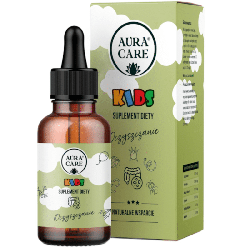 Oczyszczenie Kids Aura Care - Wsparcie przy oczyszczaniu organizmu dziecka - 50ml