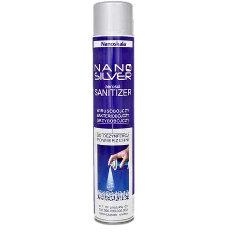 Nano Silver Aerozol Nanoskala - Preparat z nanocząsteczkami srebra służący do dezynfekcji - 500 ml