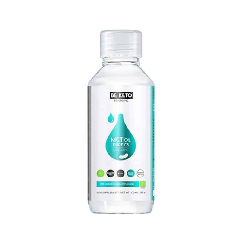 Olej MCT 100% C8 BeKeto - Podstawa diety ketogenicznej - 100, 500 lub 1000 ml