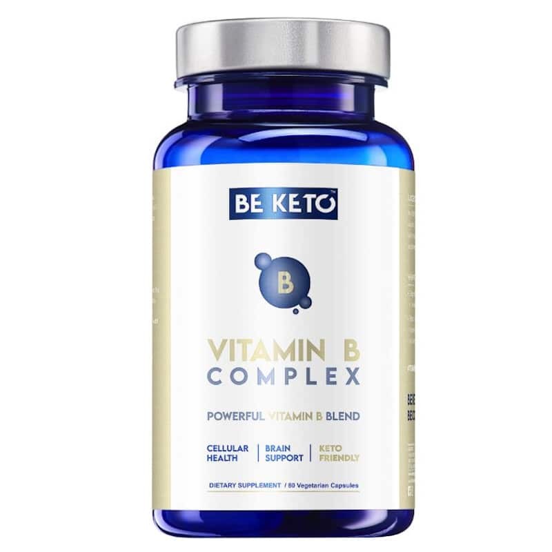Witamina B Complex BeKeto - Dla osób będących na diecie keto - 60 kapsułek