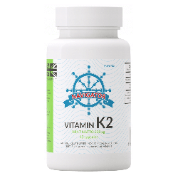 Witamina K2MK7 200µg Natto Navigator - Zdrowe kości, wsparcie układu naczyniowo - sercowego