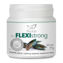 Flexistrong Finclub - Ekstrakt z małży nowozelandzkich - 60 kapsułek