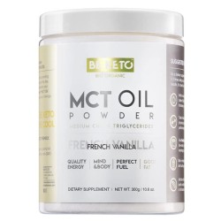 Olej MCT BeKeto w proszku 300 g - Różne smaki