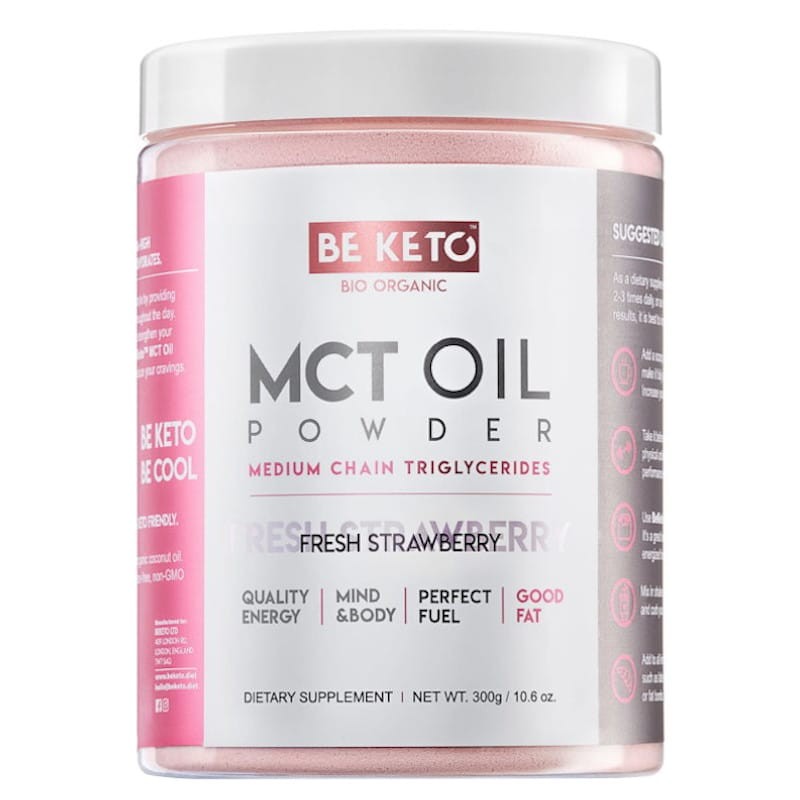 Olej MCT BeKeto w proszku 300 g - Różne smaki