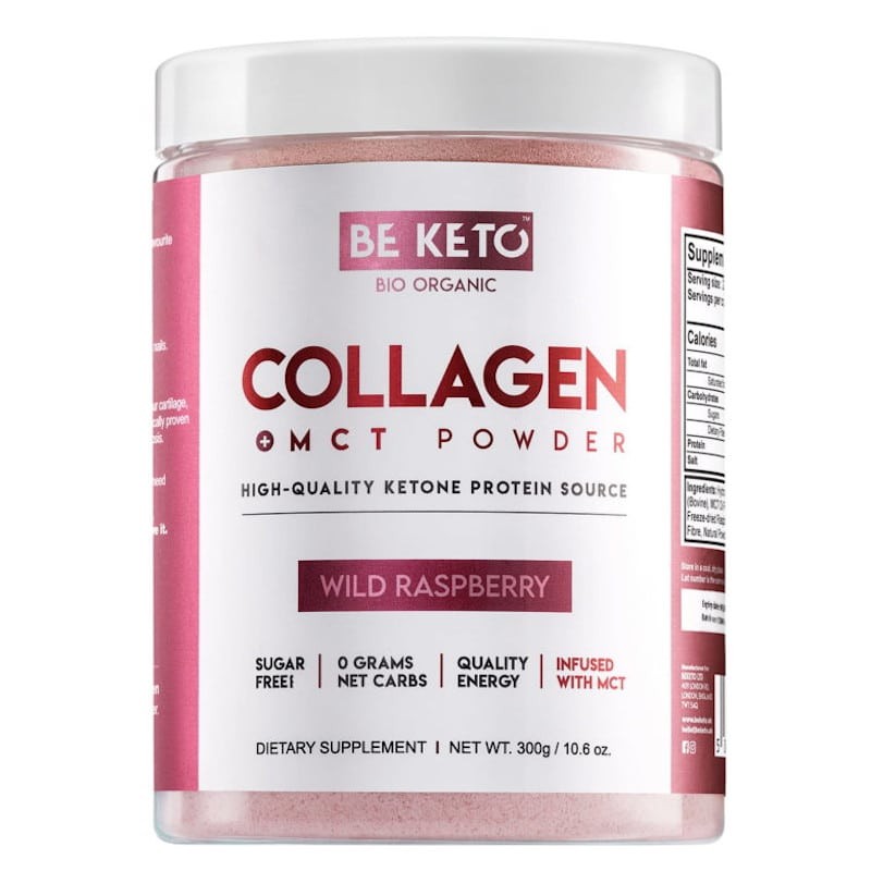 Kolagen z olejem MCT BeKeto w proszku 300 g - Różne smaki