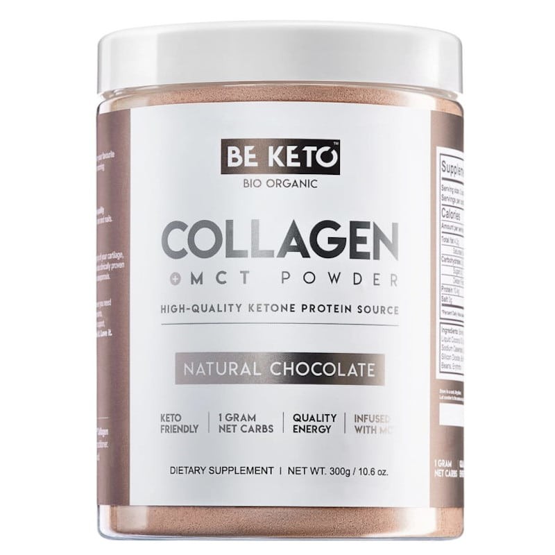 Kolagen z olejem MCT BeKeto w proszku 300 g - Różne smaki