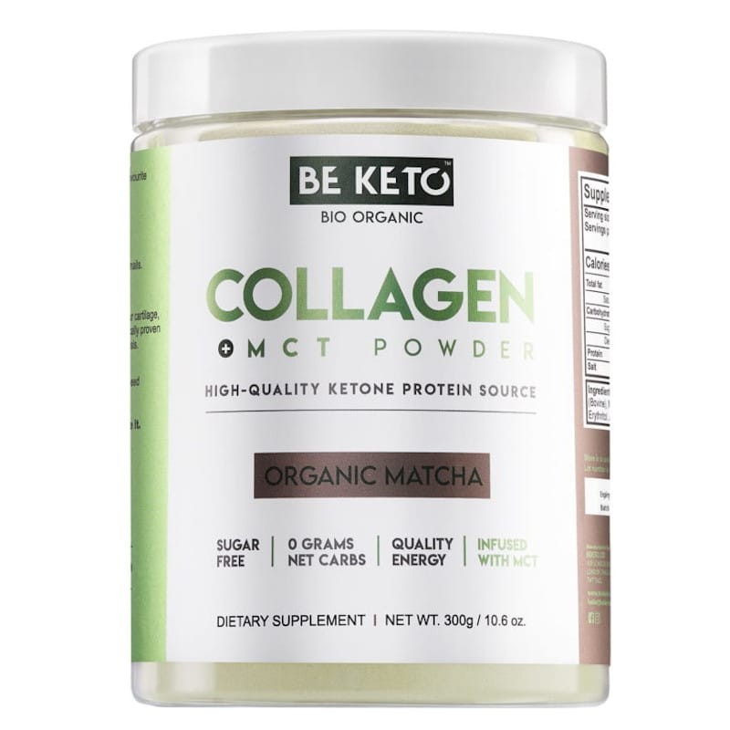 Kolagen z olejem MCT BeKeto w proszku 300 g - Różne smaki