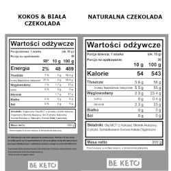 Olej MCT BeKeto w proszku 300 g - Różne smaki