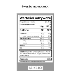 Olej MCT BeKeto w proszku 300 g - Różne smaki