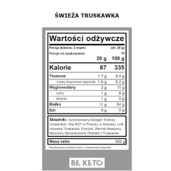 Kolagen z olejem MCT BeKeto w proszku 300 g - Różne smaki
